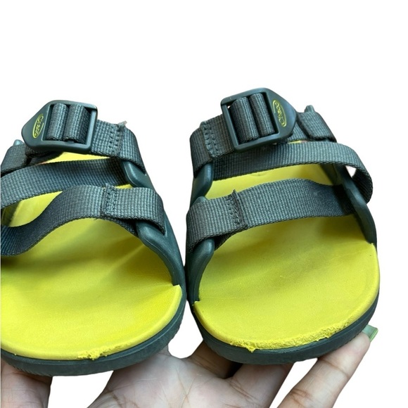Chaco Kid's Chillos Sandal Green US Size 3 Adjustable Summer Outdoor - Picture 4 of 11